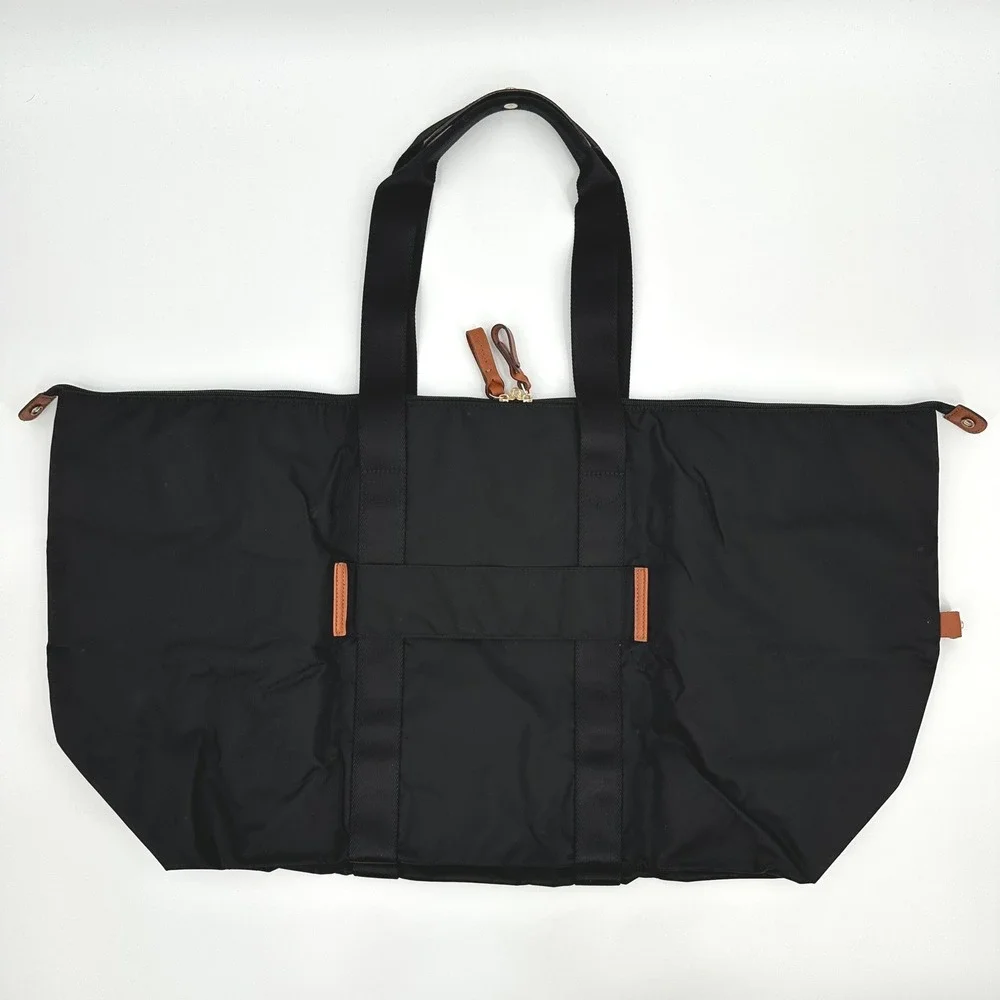 Brics X-Collection Folding Duffle Bag Black Branded Subaru Nylon Weekend *READ*